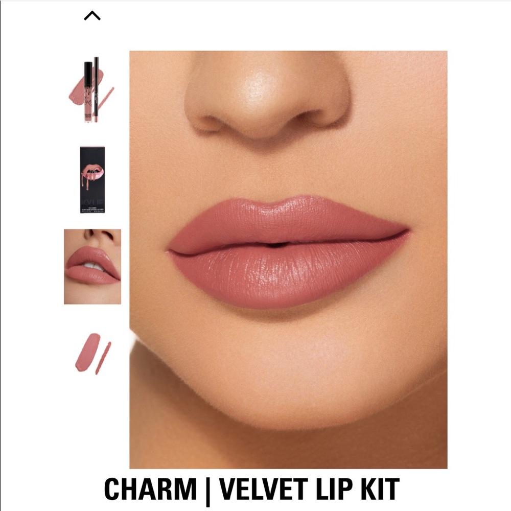 NEW Kylie Jenner liquid lip kit in CHARM